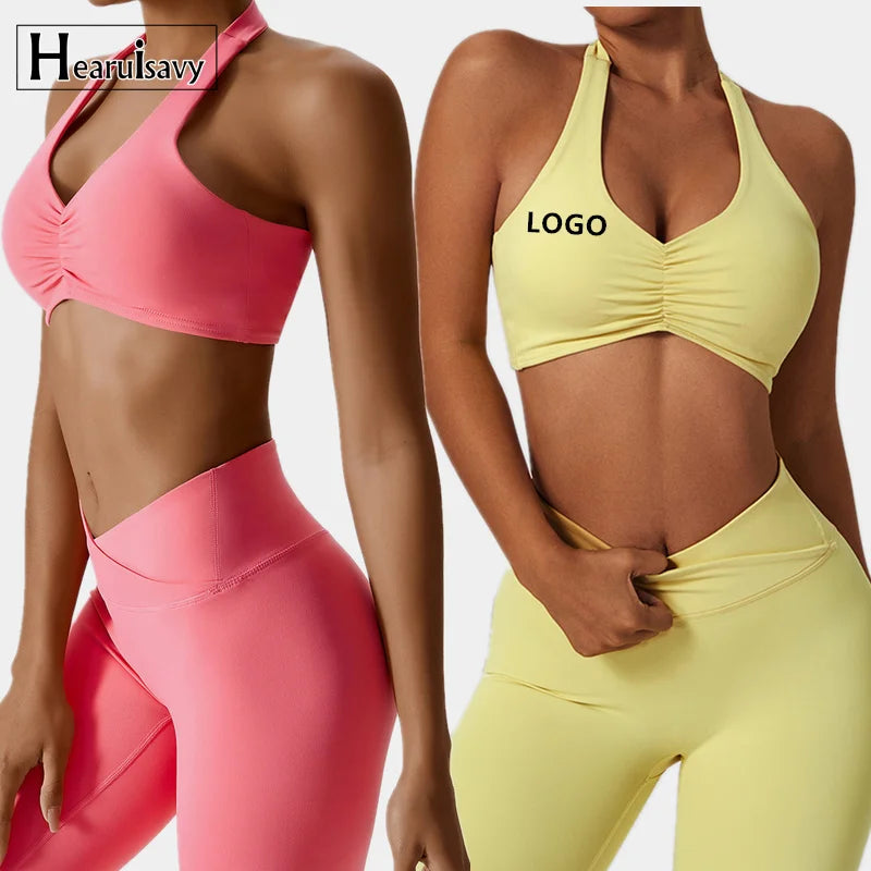 Yoga Suit  American Clothing  Gym Wear Women Sets  Sportswear  Apparel Stock  Plus Size Women's Clothing