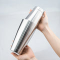 Custom Logo Color Metal Bar Tools Shaker 500/700ml Professional Stainless Steel Coctelera Boston Cocktail Shaker