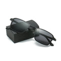 BY002 Sunglasses Foldable Metal Square Frame for Women Korean Style Driving UV400 Polarized Europe and America Trend Retro