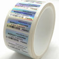 Hologram Warranty Void Sticker  Tamper Proof Label Anti-counterfeiting Paper Waterproof Oil Resistant High Temperature Label