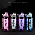 Plastic Cup High Appearance Level Fitness Sports Water Cup Summer Large Kettle Creative Space Cup Drinking Water Bottle1668