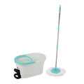 DOOSO Mop and Bucket with Wringer Set Spin Mops with Bucket and Foot Pedal Hands Free Wringing Mop