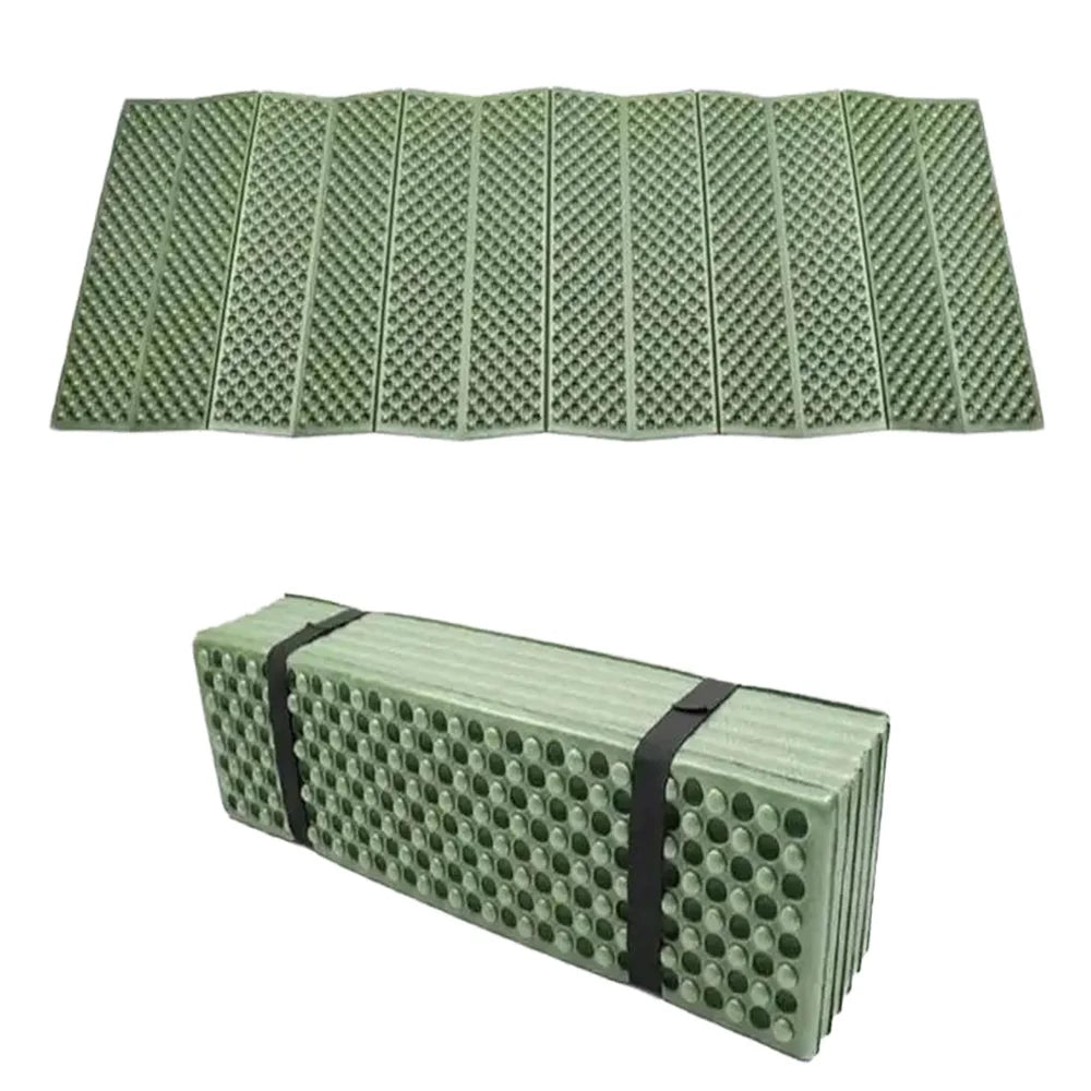 WOQI Folding PVC Mat Portable Outdoor Beach Mattress Pad Sleeping Pad Foam