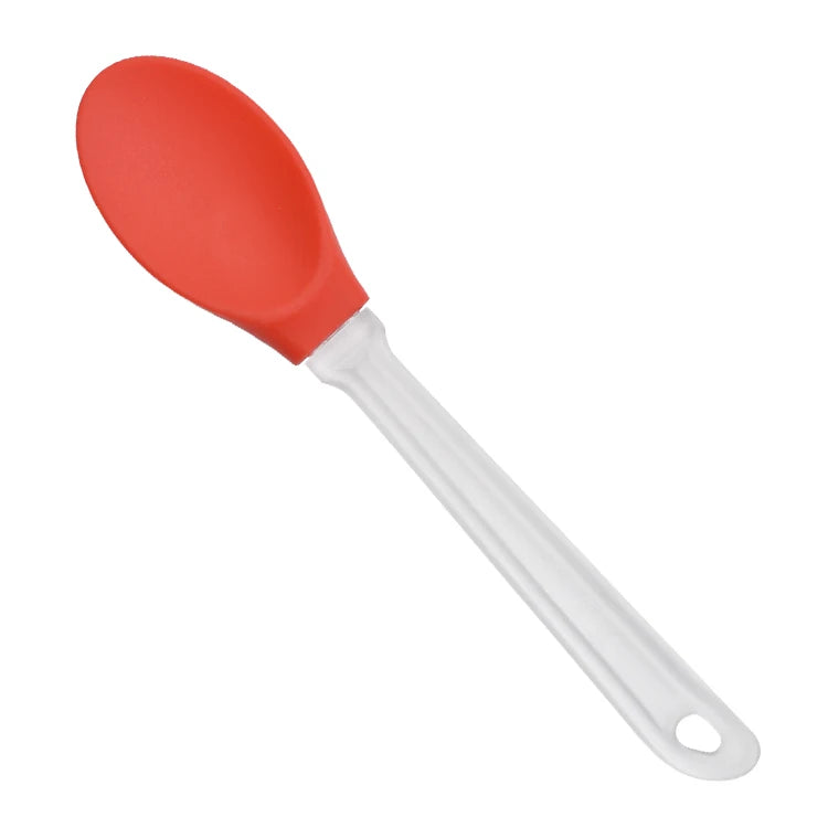 Hot Sales Eco-Friendly Baking Pastry Tools Mixed Salad/Cream/Batter Silicone Spoon PP Handle Dishwasher Safe Heat Resistant Home
