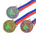 Sublimation Metal Award Marathon Sports Medal With Ribbon Custom Embossed Souvenir Jiu Jitsu British Medal Honor
