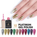 JTING Nails Gel Suppliers New Design 12 Colors Platinum Uv Gel Nail Polish OEM Custom Private Label 15ml Gel Nail Polish Bottle