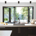 As2047 TOMA Folding Retractable Windows Aluminium Doors Aluminium windows Model in House