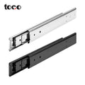 Best Selling Silent Soft Close Drawer Slides Channel Wholesale Kitchen Ball Bearing Closing Hidden Telescopic Slide Rail Guide