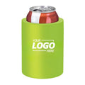 Custom Old School Thick Foam Insulated Can Cooler for Beverages - Retro Design Beverage Holder