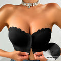 ODM.OEM Strapless Front Closure Bralette for Women Wireless Seamless Push-up Bras with Custom Logo on Cup