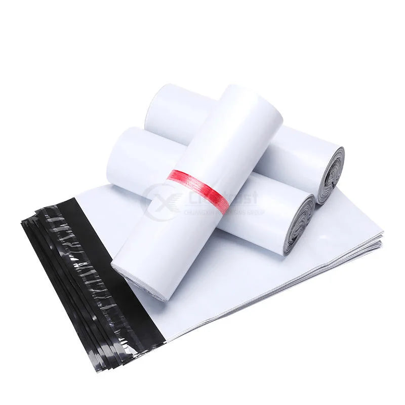 GDCX Free Sample in Stock  Colored Poly Mailer Wigs Ldpe Fashion Bag Printed Logo Customized Black Eco Friendly Mailers