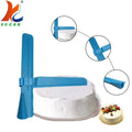 Adjustable Height Cream Scraper Sugar Cake Smoother with Scale Cake Ruler Cross Border Spot-Baking & Pastry Tool