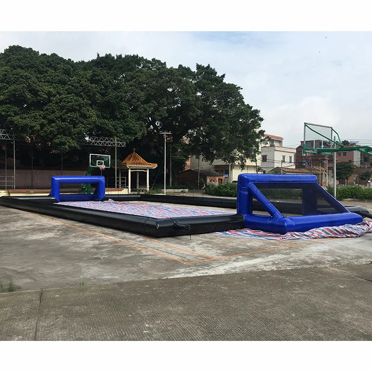 20*10m Water Football Soccer Polo Field and Goals Inflatable Water SUP Polo Paddle Board Polo Pitch