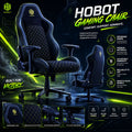 Lumbar Support Ideal for Prolonged Work & Gaming Custom Office Gaming Chair