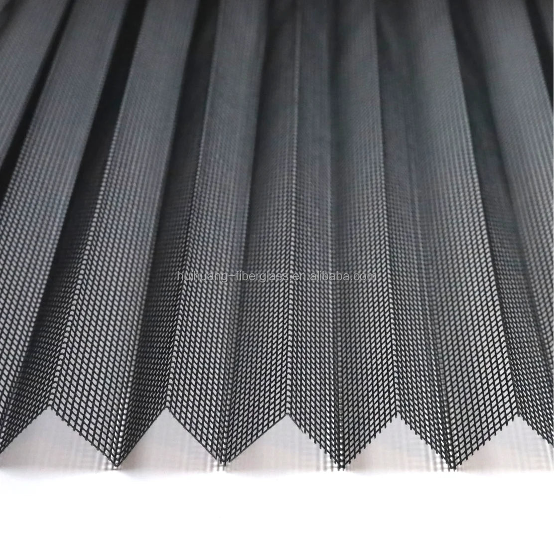 Modern Invisible Plisse Mesh Mosquito Net Folding Insect Screen for Hotel Doors and Windows