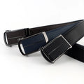 Factory Wholesale Hot Selling Products Men's Leather Belts No hole Adjustable Automatic Buckle genuine Leather Belts