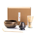 Japanese Matcha Tea Set with Ceramic Bowl Whisk and Color Box for Your Daily Matcha Experience