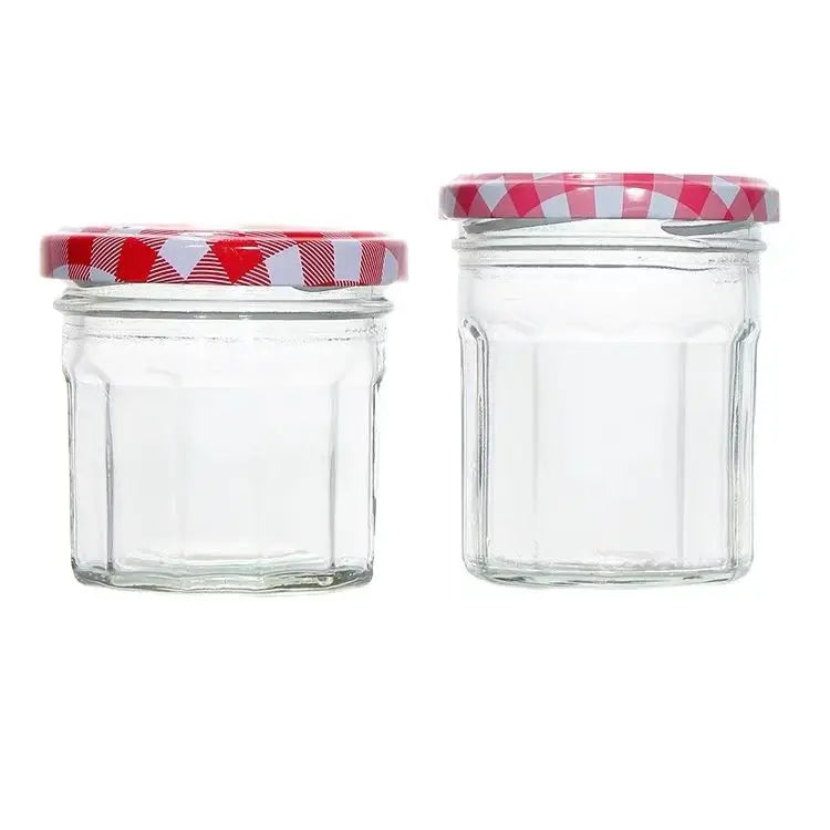 50ml-380ml Glass Jar for Honey and Jam Packing Durable and Elegantly Designed Storage Container