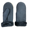 Sample Support Wholesale  Women Fashion Sheep Skin Leather Gloves Classic Winter Lambskin Gloves Mitten Sheepskin Mitten