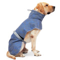 Ross-border New Arrival Pet Night Reflective Cape Dog Raincoat Waterproof Pet Reflective Raincoat for Safe Outdoor Activities