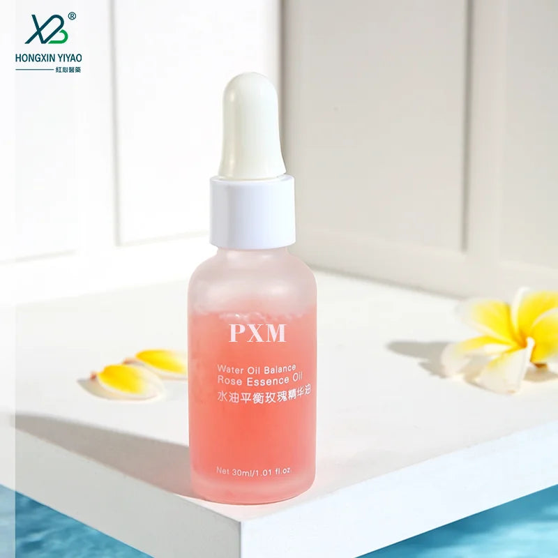 Skin Care Four-Color Glass Dropper Bottle 10ml-50ml Essence Cosmetic Packaging for Eye Drops
