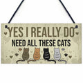 Home Wall Decor Girl Bedroom Decoration Wooden Cat Sign Dog Sign Lovely Cute Cat Hanging Wooden Plaque Sign