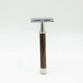 Eco Bamboo Slim Shaving Razor for Men and Women Single Blade Face Shaver Wholesale Private Label