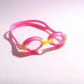 Kids Multicolor UV-Protected Racing Swim Goggles with Anti-Fog Lenses Waterproof Silicone-Gasket PC Material Custom Logo Option