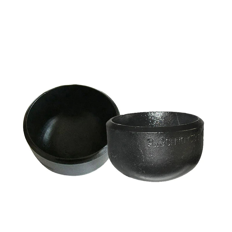 Custom ASME B16.9 DN600 PN16 Carbon Steel Elliptical Head & SS316L Flat Bottom Cap - Welded Pipe End Covers