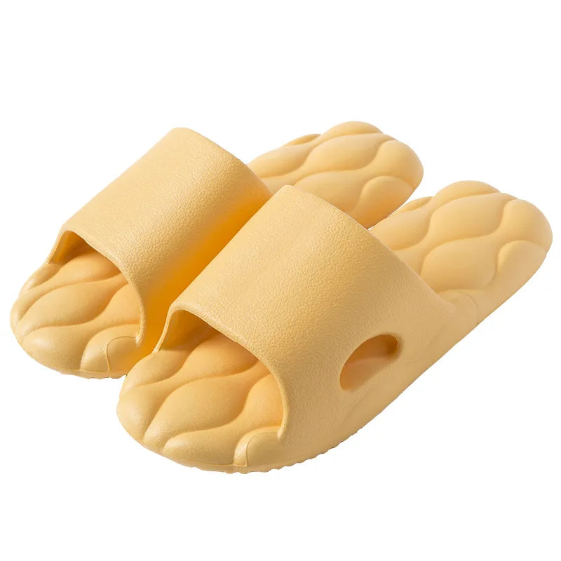 2022 Hot Sell Stylish Women's Open Toe EVA Slide Slippers-Waterproof Light Weight Winter Home Slippers