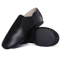 EU and US Dynadans in Stock Wholesale Spot Non-slip Slit Jazz Shoes Slip-on Jazz Shoes Leather Jazz Shoes for Women and Men