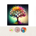 Gem Art Diamond Wall Painting Four Season 5 D Diamond Paintings for Living Room