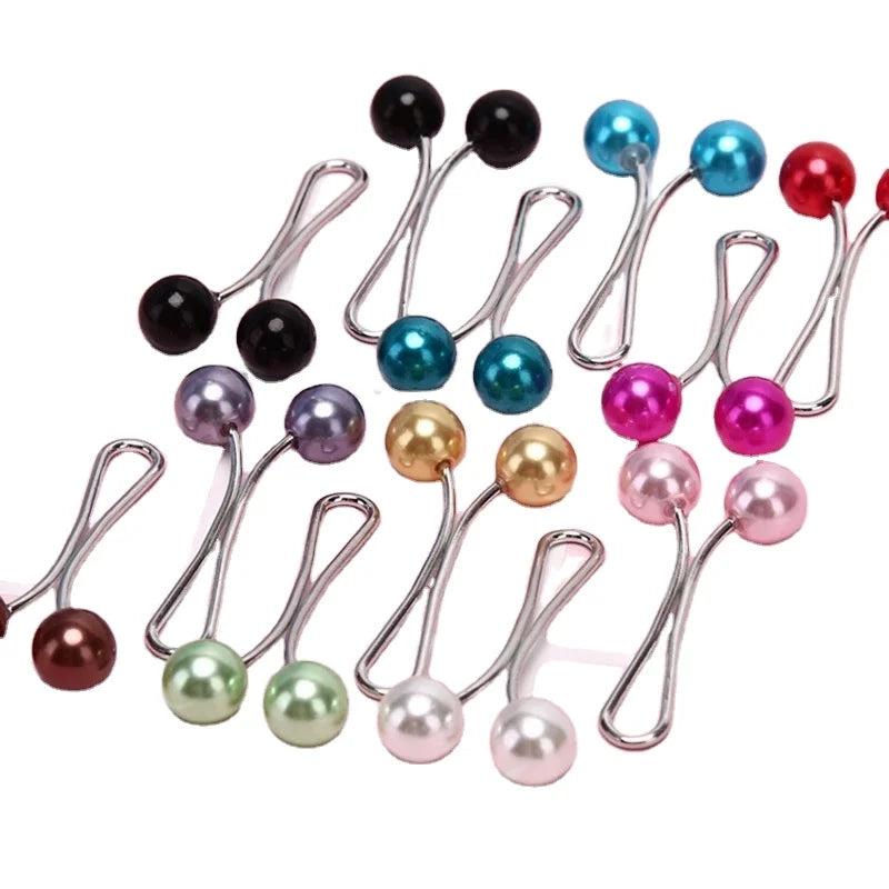 Headscarf Shawl Scarf Lady Muslim Scarf Hijab Clips Pearl Scarf Brooch Pin