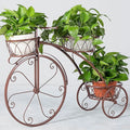 Hot Selling Mid Century Plant Pots Flower Stands Metal Cycle Pot Flower Stand for Living Room Indoor Plant Stands