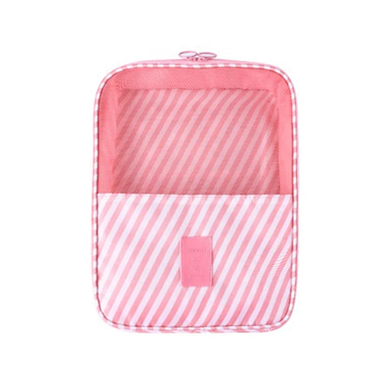 New Double Twill Material Contracted Portable Travel Pack Dust Proof Travel Shoe Storage Bag