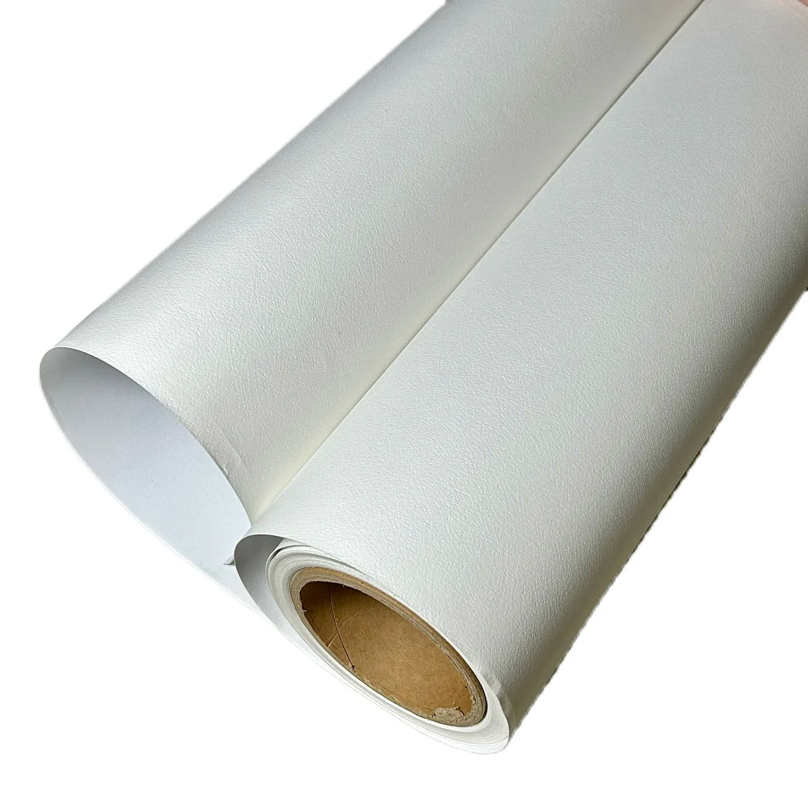 Self-Adhesive Removable Wall Paper Material Peel and Stick Blank Mural Roll for Printing Wall Panels