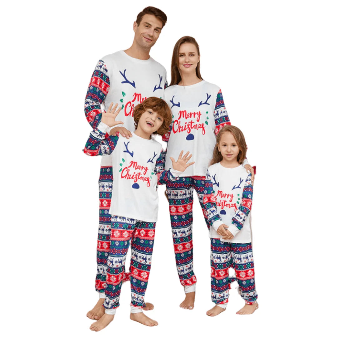 Matching Sets Boys Girls Deer Snow Children Christmas Pajamas Women With Factory Price