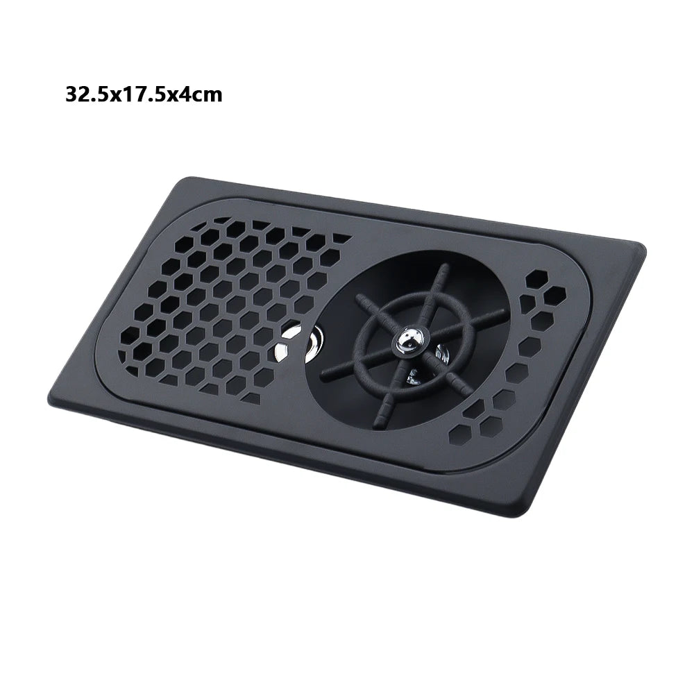 Stainless Steel Sink Bottle Washer Glass Cup Rinser for Bar Cup Washing Bottle Washer Cleaner Under Counter Glass Bottle Washer