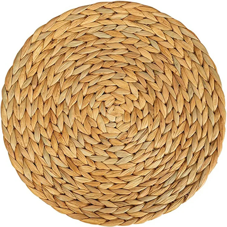 Hot Trend Natural Classic Rattan Round Eco-Friendly Table Mat for Home & Restaurant Use