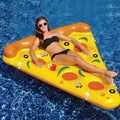 Summer Swim Party Toy Inflatable Pizza Slice Pool Float Raft Mattress Inflatable Bed