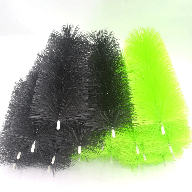Koi Pond Filter Brush Large 30/40/50cm Aquarium Filter Brush Skimmer Filtration System Aquarium Brush Fish Tank Cleaning Tool