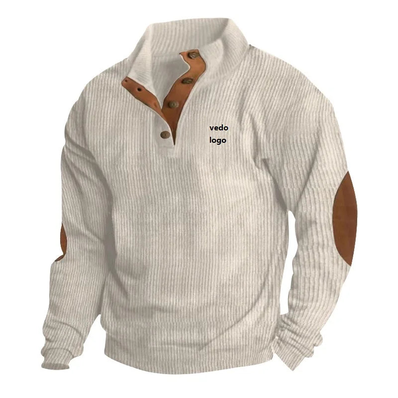 Sweatshirt US Size Custom Logo 50% Cotton Pullover Sportswear Leisure Outdoor Jacket Fitness Workout Clothing Men Sweatshirt