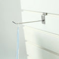 Retail Cellphone Shop Assortment Metal Chrome Accessories Display Pegboard Double Prong Hooks
