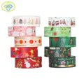 Wholesale Custom Design Printed Christmas Decorative Washi Masking Tape