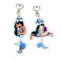 Custom Acrylic Keychain Epoxy Clear Anime Acrylic Charm