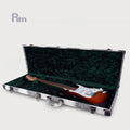 Wholesale WC45-E2 Large Custom Hard Case for Electric Guitar New Designed Leather and Wooden Instrument Bag & Cases
