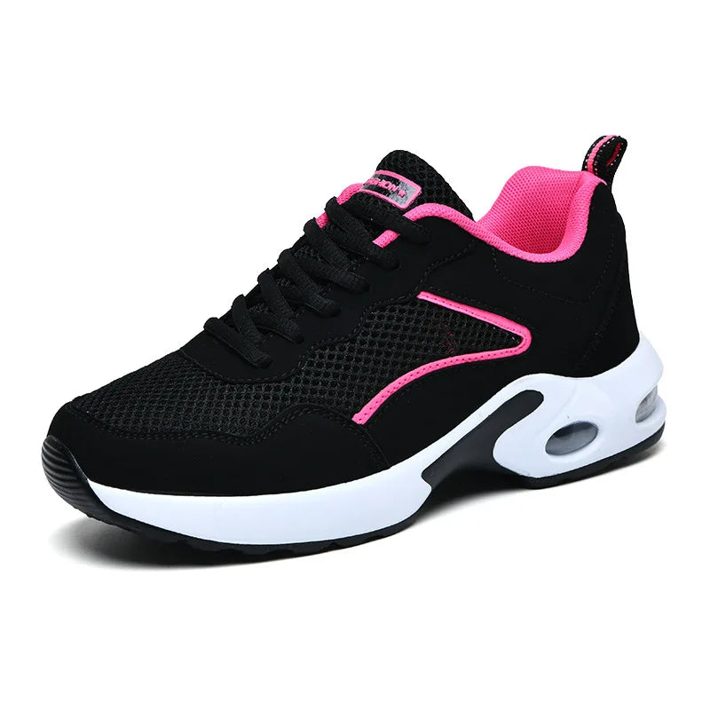 Wholesale Zapatos De Mujer Walking Style Breathable Outdoor Walking Women Sport Casual Shoe