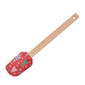 LFGB Silicone Spatula with Wooden Handle for Home Kitchen Use Big Promotion Before Christmas for Cake Salad Cream Butter Scraper