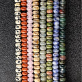 Natural 4*6mm Amethyst BeadsNatural Crystal Gemstone Round Loose BeadEnergy Healing Beads for Jewelry Making