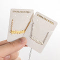 Women Ankle Bracelets "Babygirl" English Letter Adjustable Chain Bracelet Fashion Stainless Steel Bracelet